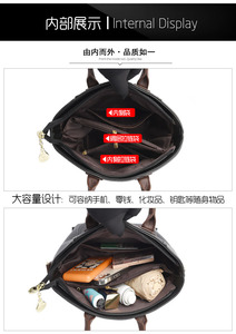 Women Pu Leather Handbags High Quality Ladies <b>Large</b> Capacity Shoulder Messenger <b>Bags</b> for Women Casual Female Tote <b>Crossbody</b> <b>Bag</b> - Product Image 3