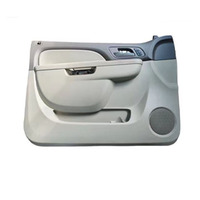 84127282  Ensemble de garniture de porte avant pour GMC Yukon 2010-2014, panneau latéral de porte intérieure noir, accessoires de voiture, pièce 20792318