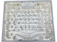 Boîtier de filtre en aluminium usiné CNC par moulage sous pression de précision sur mesure pour module RF d'antenne de station de base 4G/5G, boîtier de blindage