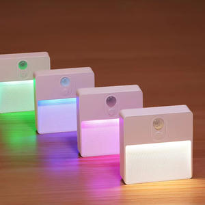 RGB wiederauf ladbare LED-Treppe Nachtlicht Dimmbare Touch-Steuerung Bewegungs sensor 750mAh Batterie Smart Home Modernes Treppen licht USB - Product Image 1