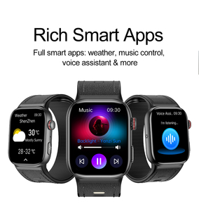 Smartwatch S105 con Pompa d'Aria, Monitoraggio della Pressione Sanguigna ed ECG, Schermo AMOLED da <span class=keywords><strong>1</strong></span>,96", Impermeabile, Fitness Tracker per Uomini e Donne - Product Image 5