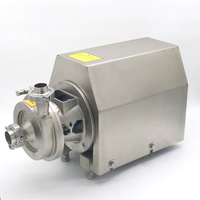 Pompe centrifuge sanitaire de haute qualité en acier inoxydable 304/316L pour l'asepsie des aliments et des boissons, traitement de l'eau potable
