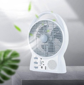 Ac Dc 8 Inch <strong>Solar</strong> <strong>Power</strong> <strong>Fan</strong> <strong>Cooling</strong> Air Stand Battery Portable Mini Climatiseur Desk Charging <strong>Fans</strong> - Product Image 2