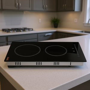 Placa de Cocina Eléctrica Inteligente Vevor de 2 Quemadores y 2800W con Control Táctil por Sensor para Uso en Cocina - Product Image 2
