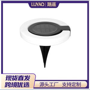 Lampes solaires encastrées LED étanches pour allées de jardin, pelouses, cours et terrasses - Product Image 5