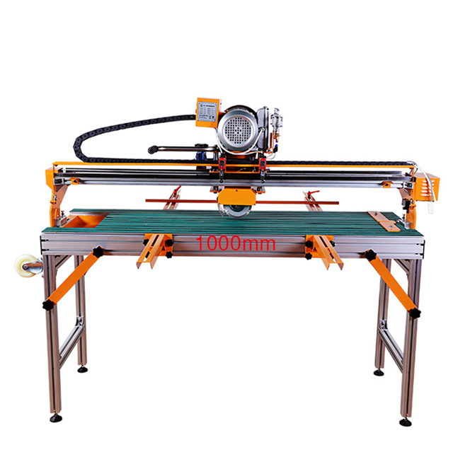 Portable 1000mm Commercial Desktop Tile Cutter Bridge Brick Cutting Machine with Motor Core Component