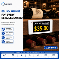 Etiqueta Electrónica de Precio Digital LEEKA ESL de Bajo Consumo con Conexión BLE, Compatible con NFC, Personalizable para Supermercados