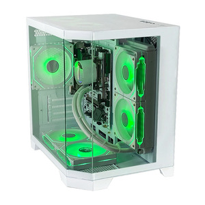 Pcooling Nhà Máy Chất Lượng Cao Giá Tốt Nhất M-ATX Với USB 2.0/3.0 PC Trường Hợp Máy Tính Tempered Glass Side Cửa Sổ Chơi Game Trường Hợp - Product Image 2