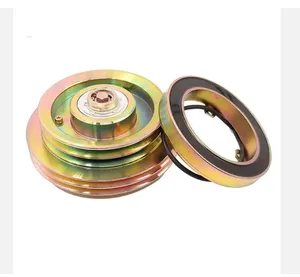 Dl160 2b Bus Ac Clutch For Bock Air Compressor Fkx40 Chrome Plating Pulley Yutongbus Bus Spare Parts Air Condition