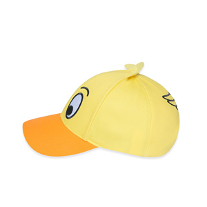 Gorra de Béisbol Unisex con Diseño Retro Ajustable, de Tela de Sarga con Estampado de Pato Amarillo, Estilo Moderno y Lindo - Product Image 3