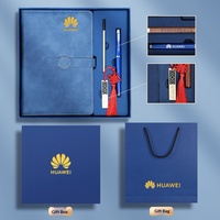 Ensemble cadeau de haute qualité avec gravure laser gratuite, stylo et recharge, carnet en PU rigide avec boucle