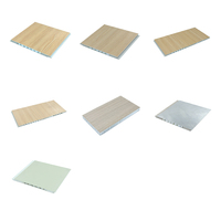 Panel de Nido de Abeja de Aluminio Moderno y Elegante para Techo Interior, Ligero, Recubierto de PE, Impermeable y Resistente al Fuego