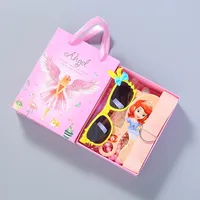 YANYE 28 pièces/boîte – Coffret cadeau Princesse : Peigne, Lunettes de soleil, Bijoux et accessoires pour cheveux pour femme et bébé