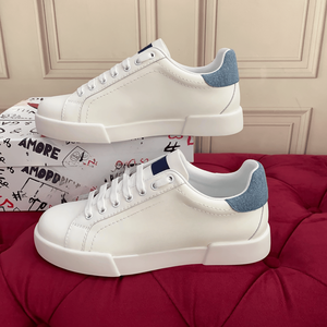 Nouvelles tendances mode 2026 Dolces pour hommes et femmes, empeigne imprimée, maille tissée plate, chaussures décontractées pour le quotidien, style Gabbna - Product Image 4