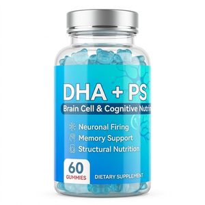 Produttore di <span class=keywords><strong>Integratori</strong></span> Alimentari a Base di Pectina per Cellule Cerebrali e Funzioni Cognitive, Gommose DHA PS OEM con MOQ Basso - Product Image 1