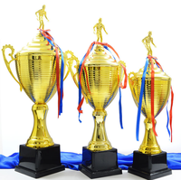 Fournitures professionnelles conçues pour médailles de football de première qualité, trophée, tasses gonflables, trophée