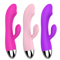 Großhandel Silikon Erwachsenen-Sexspielzeug Weibliche Masturbationsgeräte G-Punkt Beheizte Rabbit-Vibratoren für Frauen