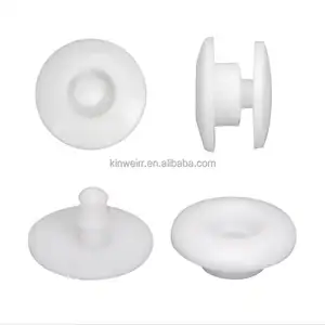 Wholesale direct sales elastic belt white snap fastener Wristband Snap Button plastic snap fastener for mask