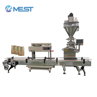 Machine de remplissage et d'emballage de poudre de café haute vitesse / Remplisseur à vis sans fin pour poudre alimentaire / Machine de conditionnement de poudre d'épices