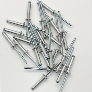 Remaches de impacto de extremo abierto DIN7337 con cabeza abombada zincada, remaches ciegos de aluminio y acero 3.2/4.0/4.8 para <span class=keywords><strong>remachadora</strong></span> - Product Image 4
