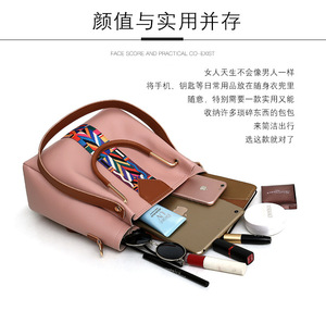 Bolso de Hombro de Moda para Mujer, Juego de 4 Piezas con Cierre de Cremallera, Estilo Preppy, Sudamérica, Norteamérica, Medio Oriente, África, Oceania - Product Image 6