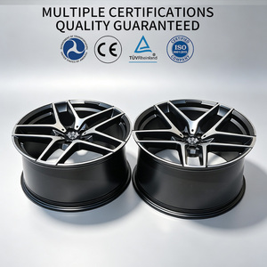 Rines FLowtone Negros con Acabado Mecanizado de 21 Pulgadas 5x112, Estilo de Dos Radios, para Mercedes Clase C W204 AMG <span class=keywords><strong>Sport</strong></span> Pack - Product Image 4