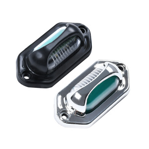 DC 12V/24V double couleur LED <span class=keywords><strong>remorque</strong></span> lumière latérale lentille claire plaque d'immatriculation Signal et Spot lumineux pour camions nouvel état - Product Image 1
