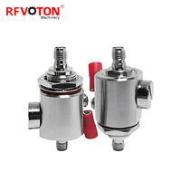 Tube de décharge de gaz RF DC-6G Protection contre la foudre (parafoudre) avec SMA femelle vers SMA femelle Parafoudre à cloison 90V ROHS CE EMP