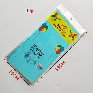 Copertura di tabella di plastica riutilizzabile della tovaglia impermeabile resistente all'olio all'ingrosso per la decorazione del partito - Product Image 5