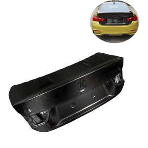 Stile CA in fibra di carbonio cofano bagagliaio posteriore per <span class=keywords><strong>BMW</strong></span> <span class=keywords><strong>4</strong></span> <span class=keywords><strong>serie</strong></span> F32 F82 M4 420i 430i 440i F82 M4 coupé - Product Image 1