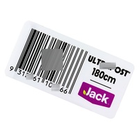 Autocollant adhésif en PVC personnalisé avec code-barres, logo de marque, impression de code QR, numéro de série variable, utilisation industrielle et agricole