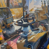 Chargeuse-pelleteuse d'occasion JK-JCB3CX avec godet de 0,84 m³ et godet de 1 m³ pour projets de construction