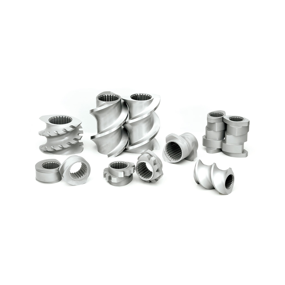 Хорошее качество, высококачественный износостойкий винт, запасные части, двухшнековый экструдер