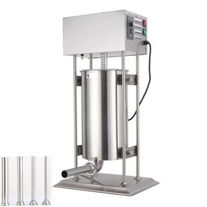 Machine à farcir les saucisses électrique en acier inoxydable de haute qualité 10L, machine à injection - Product Image 3