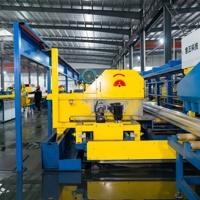 Équipement de refroidissement et de transport semi-automatique Yizheng pour profilés en aluminium T5 T6, capacité 30T, redressement de métaux 220V/380V