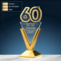 Trophées, médailles et plaques personnalisés en métal plaqué durable avec lettrage en relief de qualité supérieure pour entreprises et récompenses