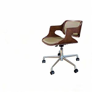 Chaise d'ordinateur, chaise de bureau de luxe légère, chaise réglable pour la maison, chaise confortable, chaise à dossier inclinable pour le loisir - Product Image 4