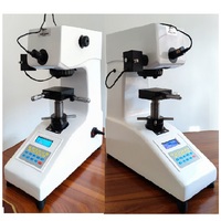 Durómetro Micro Vickers de 10-1000kgf con torreta manual o automática, pantalla LCD, escala HV/HK, carga y descarga automáticas
