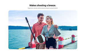 Vente en gros, prix le mieux classé <span class=keywords><strong>Insta360</strong></span> Power Selfie Stick Remote Control pour Insta 360 X3/ <span class=keywords><strong>ONE</strong></span> X2/ RS/ <span class=keywords><strong>R</strong></span> Accessoires d'origine - Product Image 3