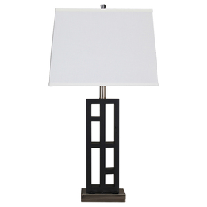 Modern Square <b>Crystal</b> Table Lamp with Linen Fabric and Gold Base Shade Electric Power Supply for USA <b>UK</b> Middle East Market - Product Image 4