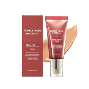Serie di BB Cream Ammorbidente e Coprente per la Pelle, Idratante Delicato, Naturale e Leggero, Idratazione Viso, Illuminante, Base Morbida per il Trucco - Product Image 2