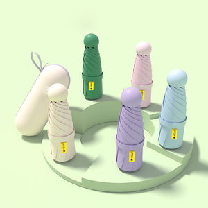 Protezione UV parasole parasole capsula piccola tasca protezione solare e protezione ultravioletta ombrello per tutte le stagioni - Product Image 1