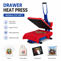 Presse à Chaud Coulissante de Haute Qualité 16*20 Pouces pour Sublimation et Transfert Thermique sur T-shirts et Vêtements