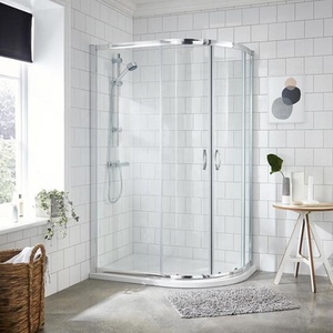 Set Tenda <span class=keywords><strong>Doccia</strong></span> per Bagno con Cabina <span class=keywords><strong>Doccia</strong></span> a Vapore, Modello Caravan, Design con Cerniere Senza Telaio, Parti di Ricambio Gratuite 3D - Product Image 4