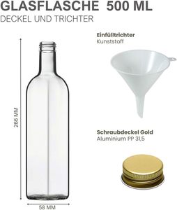 OEM Frosted Spraying Logo Printing 75cl 1L Taper Liquor Rum Gin Tequila Brandy Empty Vodka Glass Spirit Bottle 750ml Cork/<b>Screw</b> - Product Image 3