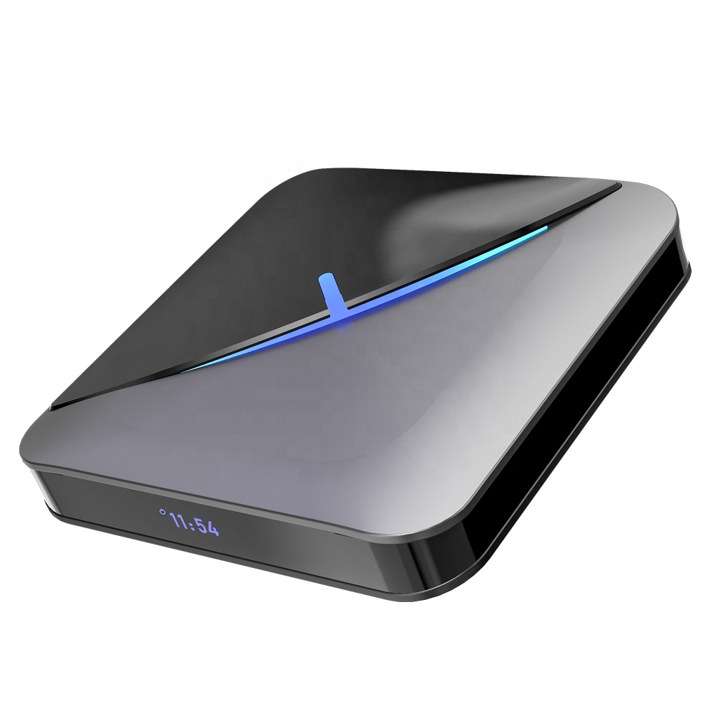 Mecool — boîtier Smart TV A95X F3 Air S905X3, 4 go RAM/64 go ROM, Android 2019, lecteur multimédia décodeur connecté, avec éclairage RGB, version 9.0, nouveau