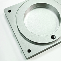 Precise Alignment CNC Machining OEM Aluminum Milling Drilling Sheet Fabrication Metal Silver Anodize Tolerance Custom Parts