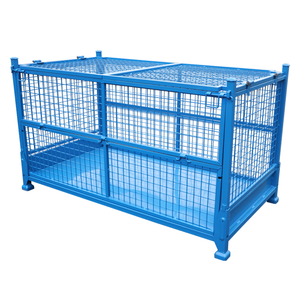 Contenedor de malla de alambre contenedor de Still de alta resistencia utilizado para Storagaing varios productos, transporte metálico de logística Indust - Product Image 2