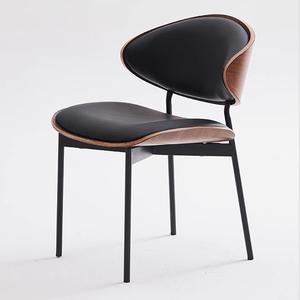 Prix de gros d'usine Chaises de salle à manger de <span class=keywords><strong>restaurant</strong></span> Siège en cuir PU Chaises de salle à manger de luxe au design moderne - Product Image 6