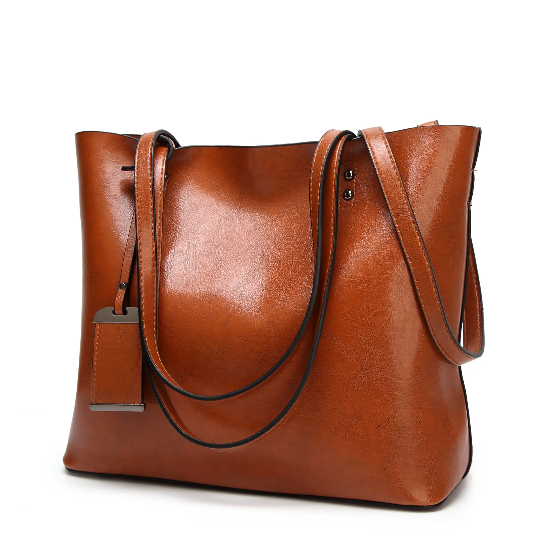 2023 New Arrival Fashionable Soft Ladies Shoulder Satchel Crossbody Bag Durable PU Leather Tote Bag Women Handbags